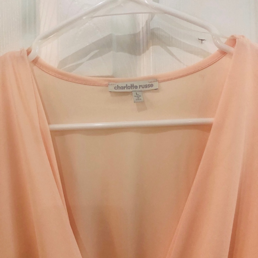 Peach romper - Picture 3 of 5